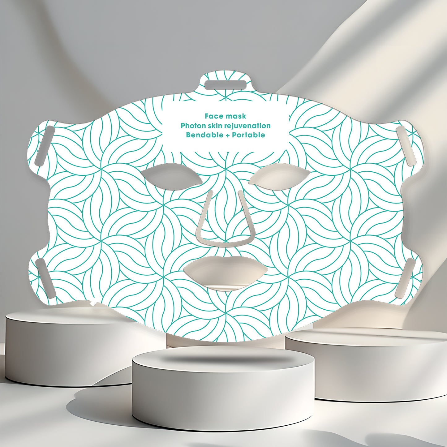 LED-lysterapi maske for ansiktet