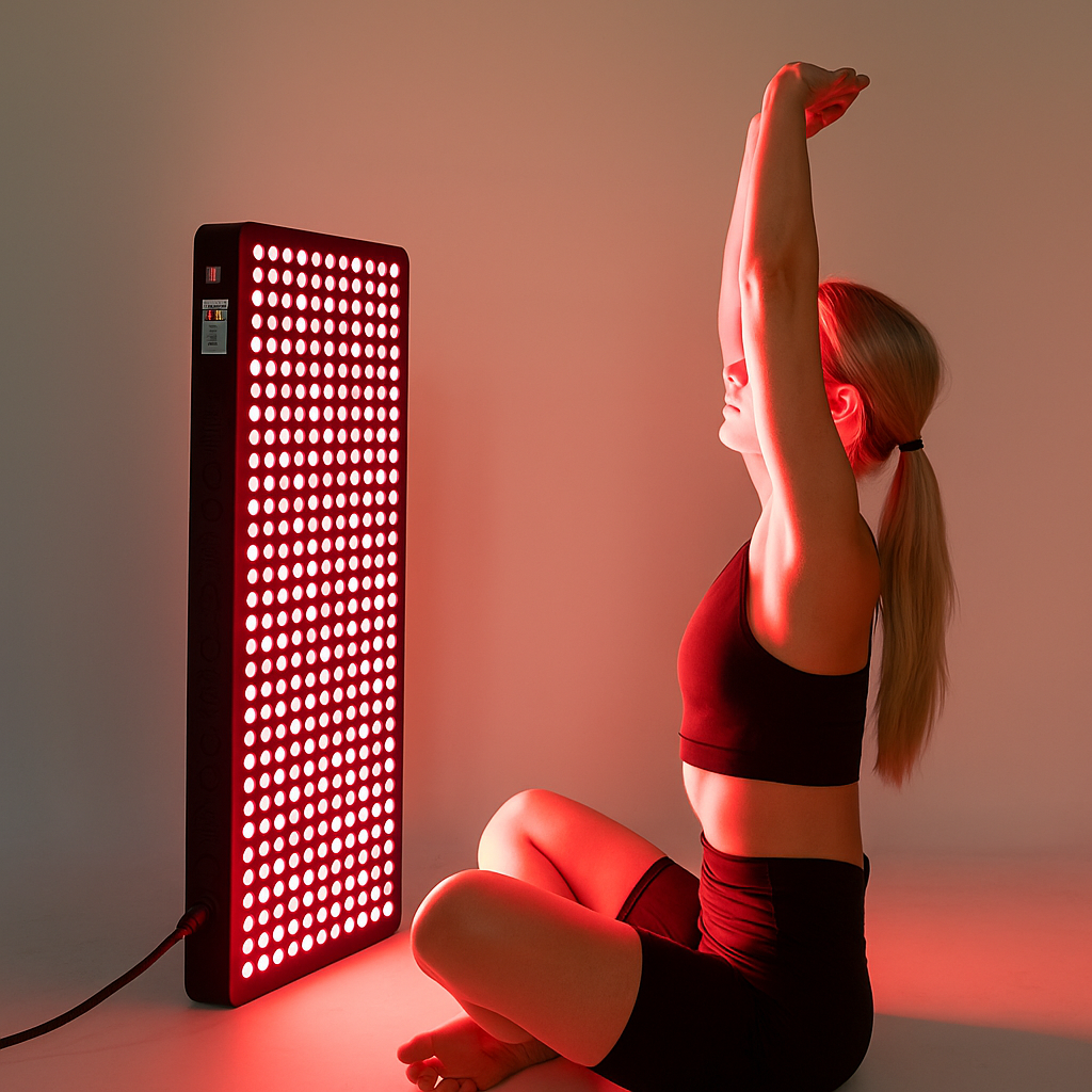 Infrared light therapy panel